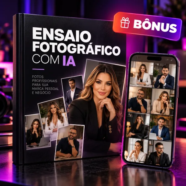 Aula bônus: ensaio fotográfico com IA
